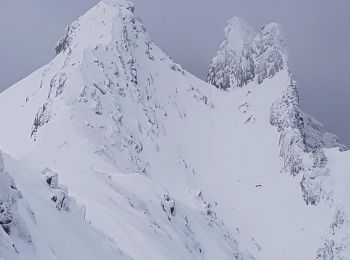 Tocht Ski randonnée Saint-François-Longchamp - col de Montjoie Ski - Photo