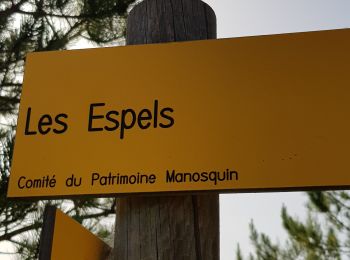 Tour Wandern Manosque - 1Les speels, le relais, le pain de sucre. Depart Crématoriome. - Photo