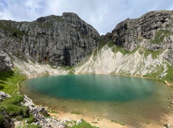 Randonnée Marche Livinallongo del Col di Lana - Lac de Boe - Refuge Kostner - Bec de Roces - Photo