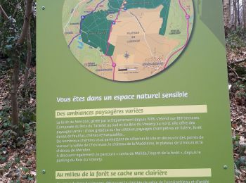 Tour Wandern Saint-Rémy-lès-Chevreuse - 220304 Chateau et bois Méridon - Photo