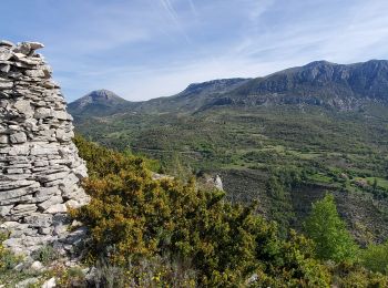 Tour Wandern La Palud-sur-Verdon - chateau vieux pavillon 20kms 870m - Photo