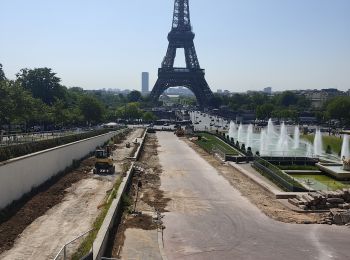Randonnée Marche Paris - Paris et ses touristes - Photo
