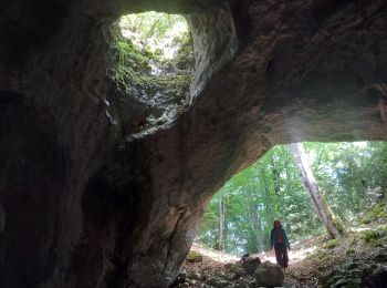 Tour Wandern Presles - Fontaine de Pétouze- Grotte des boeufs - Photo