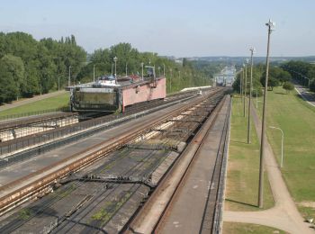 Randonnée V.T.C. Braine-le-Comte - LE CENTRE - CANAUX et ascenseurs à bateaux - BOUCLE - Photo