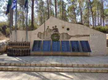 Tour Zu Fuß Regionalverwaltung Mateh Jehuda - יער הנשיא - שחור - Photo