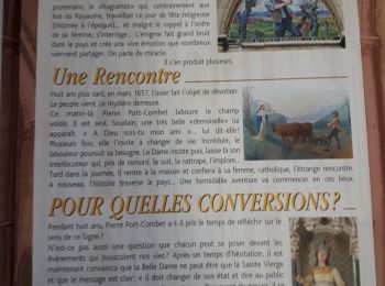 Excursión Senderismo Notre-Dame-de-l'Osier - Notre Dame De l'Osier en circuit + visites Chapelle et Basilique - Photo
