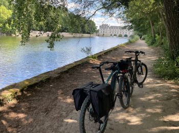 Trail Electric bike Chargé - Chemin des châteaux - Photo
