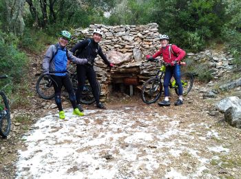 Trail Mountain bike Cuges-les-Pins - Jeudaï-ColDeLange-31Jan2019 - Photo