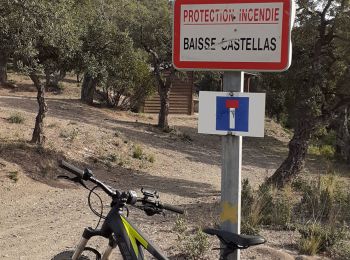Trail Electric bike Hyères - piste du viet retour par gambet et chamadou - Photo