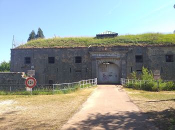 Randonnée Marche Montfaucon - Montfaucon : son château, ses forts - Photo