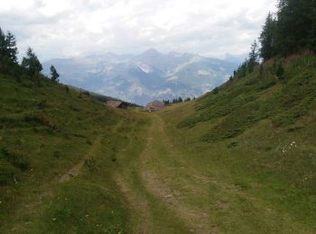 Tour Wandern Gressan - alpi.  lac chamolé  aller par piste retour par sentier - Photo