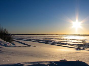 Tocht Te voet Kolari - Äkäslompolo - Ylläsjärvi valaistu reitti - Photo