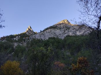 Tour Wandern Die - la croix de Justin  - Photo