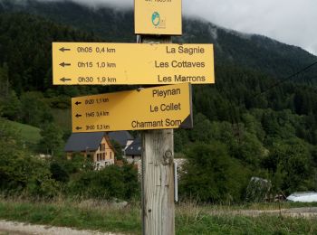 Trail Walking Saint-Pierre-de-Chartreuse - Les Cottaves_les Revols_Chalets du Charmant Som - Photo