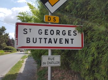 Percorso Bici da strada Montenay - 7 août 2019 st Georges butavant - Photo