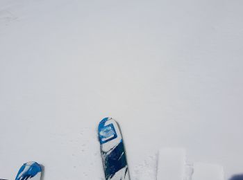 Tocht Ski randonnée Puy-Saint-Pierre - prorel par le chemin retour par les pistes  - Photo