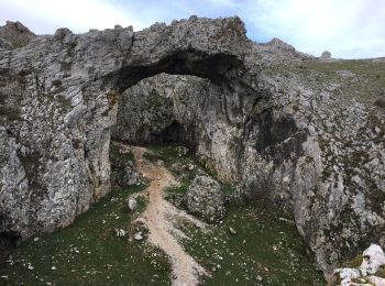 Tour Wandern Andia - Arc de Portupekoleze et grotte de Lezaundi  Puerto Lizarraga  - Photo