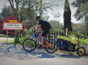 Trail Bicycle tourism Clermont-l'Hérault - 1- VOYAGE 2017 - 2050 KM - Photo