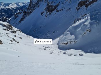 Tour Skiwanderen Puy-Saint-André - couloir de rocher bouchard - Photo