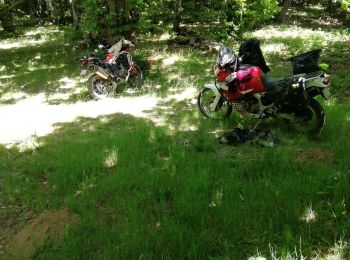 Trail Moto cross Réalmont - Randonnée de reconnaissance Vabre St Pons - Photo