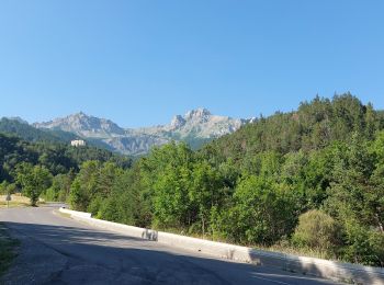 Randonnée Marche Enchastrayes - L'AUPILLON DEPUIS LE CAMPING 