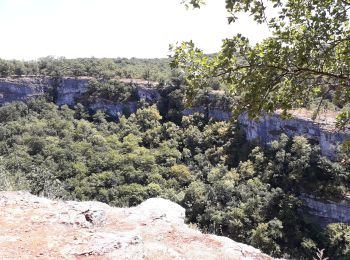 Tour Mountainbike Calès - cales roca alzou - Photo