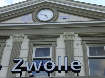 Tocht Te voet Zwolle - WNW IJsseldelta - Schelle/Station Zwolle -paarse route - Photo
