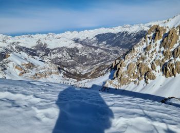 Trail Touring skiing Villar-Saint-Pancrace - crêtes des barres - Photo
