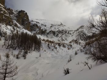 Tocht Ski randonnée Saint-Jean-Saint-Nicolas - faux Col Combeau 2360 - Photo