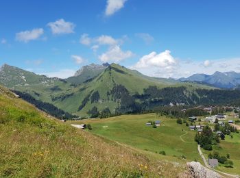 Tour Wandern Taninges - le haut Fleury - Photo