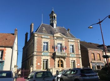 Tocht Stappen Esternay - Esteray  château des GrangesLa Noue - Photo