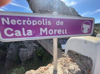 Tour Wandern Ciutadella - Necropolis  cala Morel - Photo