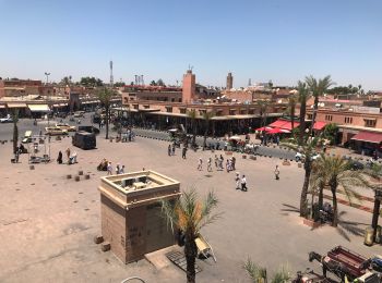 Trail Walking arrondissement de Marrakech-Medina مراكش المدينة - Marrakech Place des Ferblantiers  - Photo