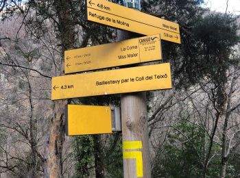 Trail Walking Estoher - 20220227 Mas Maler- Mines de la Coume - Photo