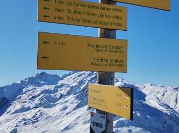 Excursión Esquí de fondo Fontcouverte-la-Toussuire - la Toussuire / pointe de l'Ouillon - Photo