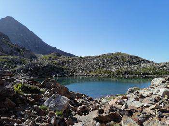 Trail Walking Isola - Cime De la Lombarde  par le Pas du Loup - Photo
