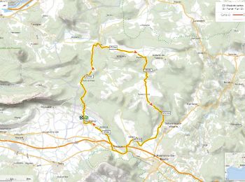 Tour Rennrad Pourrières - Rians Seillons D+840m depuis Pourrières - Photo