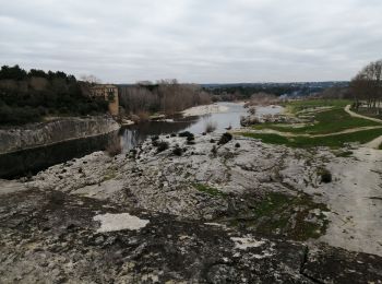 Randonnée Marche Saint-Bonnet-du-Gard - pont du Gard  - Photo