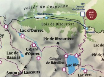 Tour Wandern Bagnères-de-Bigorre - Le lac bleu et le lac outrec - Photo