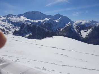 Randonnée Raquettes à neige Risoul - risoul l'homme de pierre - Photo