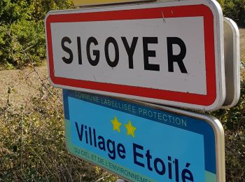 Trail Walking Sigoyer - Boucle Croix de la Biousse - Photo