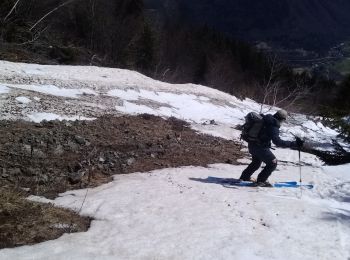 Trail Touring skiing Allemond - col PT 2459m près de la gde Lance d'Allemond - Photo