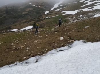 Tocht Te voet Proveysieux - Col de la Sure et de la petite Vache par le goulet d'Hurtière - Photo