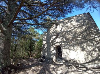 Trail Walking Lagorce - Lagorce, chapelle, gour de la Sompe  - Photo