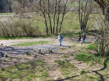 Tour Wandern Sainte-Ode - sentiers artistique d'Orti (Amberloup) - Photo