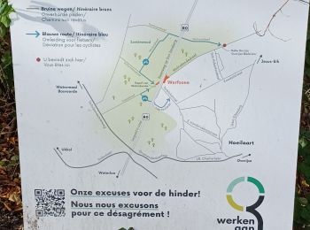 Tour Elektrofahrrad Watermael-Boitsfort - Watermaal-Bosvoorde - 2022.10.29.V - Photo