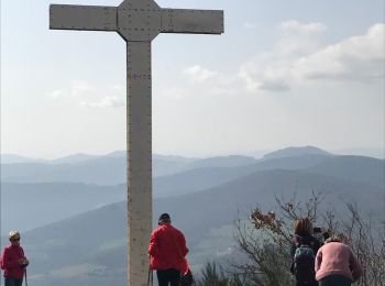 Tour Wandern Chiroubles - Fût d’Avenas  (13 km - D. 455 m) - Photo