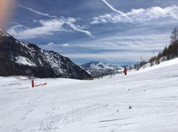 Percorso Racchette da neve Monginevro - La Bergerie par le vallon de l'Alpet - Photo