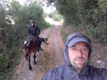 Trail Horseback riding Saint-Germain-les-Paroisses - repérage st germain inimond cheval - Photo
