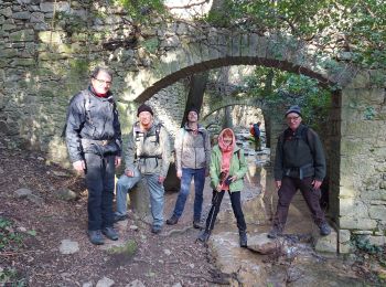 Tour Wandern Claret - de valfaunes vers le moulin de la foux - Photo